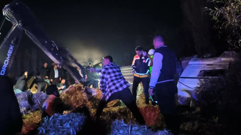Malatya'da Kaza Müdahalesinde Polis Ekibine Tır Çarptı: 1 Şehit, 1 Yaralı