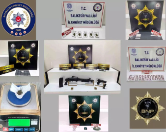 Balıkesir'de Narkotik Operasyonu: 13 Gözaltı