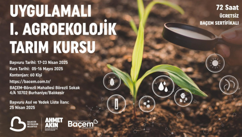 Balıkesir tarımı BAÇEM’in eğitimleriyle gelişiyor