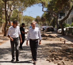 150 Evler Mahallesi’nde Yoğun Yol ve Altyapı Çalışmaları Devam Ediyor