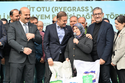 Büyükşehirin çiftçiye desteği sürüyor