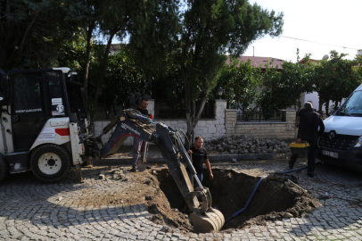 Edremit Belediyesi’nde altyapı çalışmaları devam ediyor