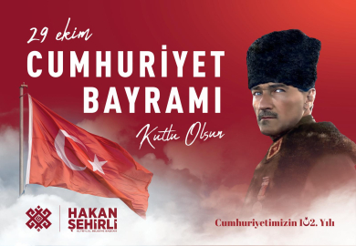 ALTIEYLÜL BELEDİYE BAŞKANI HAKAN ŞEHİRLİ: "CUMHURİYETİMİZİ İLELEBET YAŞATACAĞIZ!"