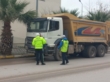 Büyükşehir Ağır Tonajlı Araç Denetimlerini Sürdürüyor