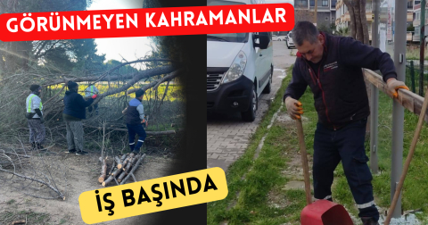 Görünmeyen Kahramanlar İş Başında