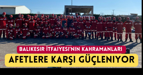 Afetlere karşı güçleniyorlar