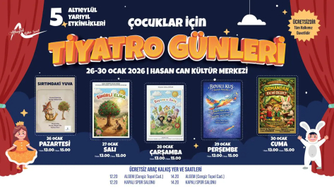 ALTIEYLÜL’DE YARIYIL TATİLİNDE SAHNE IŞIKLARI YANIYOR