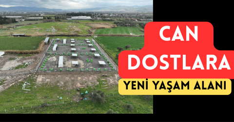 EDREMİT’TE CAN DOSTLAR İÇİN DOĞAL YAŞAM ALANI