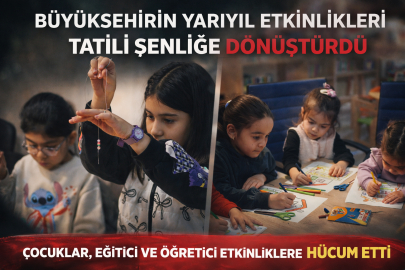 Başkan Akın’ın Yarıyıl Armağanı Çocukları da Aileleri de Sevindirdi
