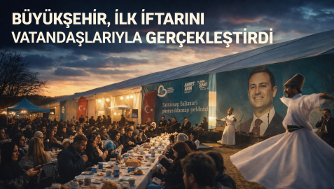 Balıkesir’de İlk İftar Atatürk Parkı’nda