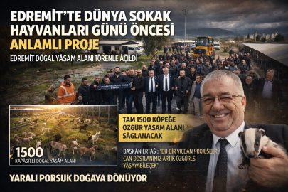 DOĞAL YAŞAM ALANI BİNLERİN KATILIMIYLA AÇILDI