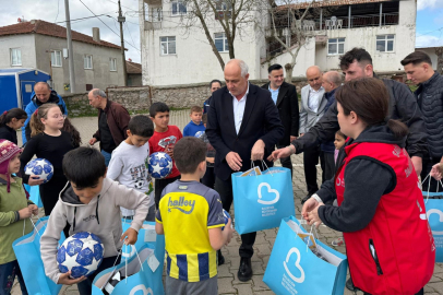 Başkan Akın’dan Kırsaldaki Çocuklara 23 Nisan Hediyesi
