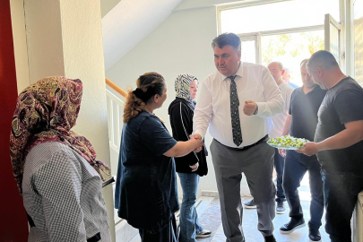 BAŞKAN ERSOY’DAN HUZUREVİ ZİYARETİ