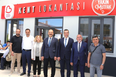 İVRİNDİ’DE KENT LOKANTASI HİZMETE AÇILDI
