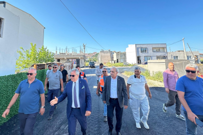BANDIRMA’DA YOLLAR YENİLENİYOR