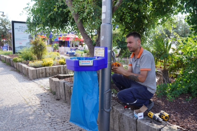 AYVALIK’TA YENİ NESİL ŞEFFAF ÇÖP POTASI DÖNEMİ