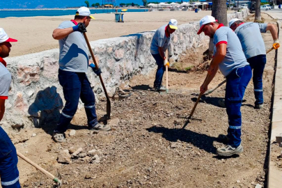 BURHANİYE BELEDİYESİ FEN İŞLERİ EKİPLERİNDEN ARALIKSIZ HİZMET