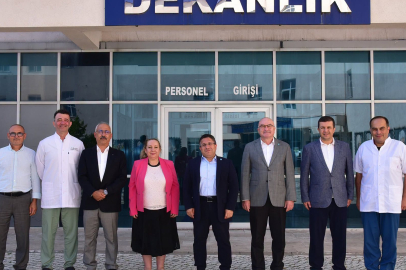 REKTÖR OĞURLU’DAN YENİ DEKAN AYAZOĞLU’NA ZİYARET