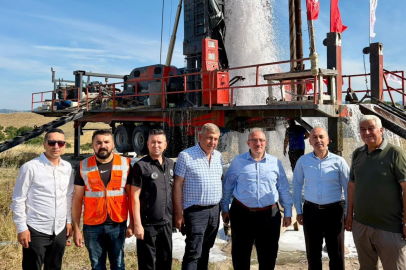 GÖNEN SERA OSB’DE JEOTERMAL KAYNAK SEVİNCİ