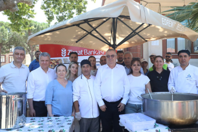 EDREMİT'TE AŞURE HAYIRLARI BAŞLADI