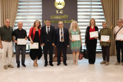 EESKEP'TE GÖREV ALAN EĞİTİMCİLERE BAŞARI BELGESİ
