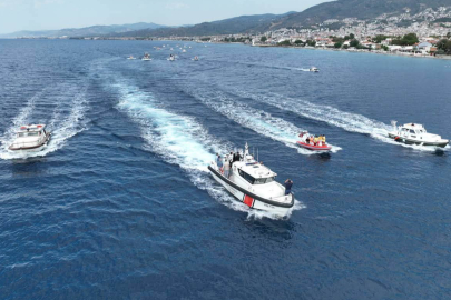 BALIKESİR’İN DENİZLERİNDE 1 TEMMUZ DENİZCİLİK VE KABOTAJ BAYRAMI KUTLANDI