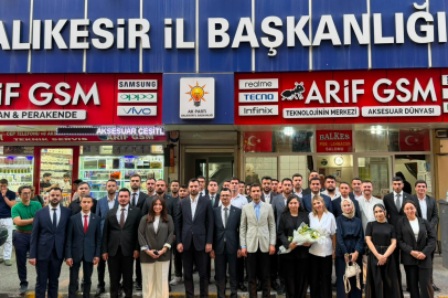 ANKARA’DAN BALIKESİR AK GENÇLİĞE ÜST DÜZEY ZİYARET