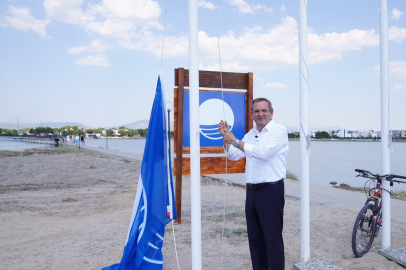 AYVALIK, MAVİ BAYRAKTA ZİRVEDEKİ YERİNİ KORUDU