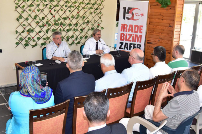 BAÜN'DE 15 TEMMUZ RUHU PANELLE YAŞATILDI