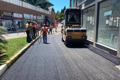 BANDIRMA'DA YOL VE ALTYAPI ÇALIŞMALARI SÜRÜYOR