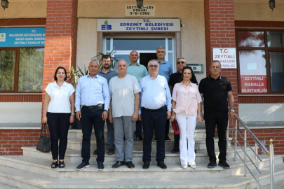 BAŞKAN ERTAŞ'TAN 47 MAHALLEYE MUHTAR ZİYARETİ