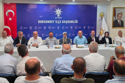AK PARTİ KURMAYLARI DURSUNBEY'DE BİR ARAYA GELDİ