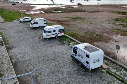 AYVALIK'TA KARAVANLARA YENİ DÜZENLEME