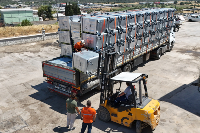 AYVALIK’A 1000 YENİ KONTEYNER