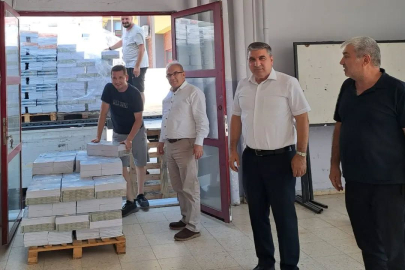 KÖRFEZ BÖLGESİ'NDE YENİ DERS KİTAPLARI OKULLARA HAZIR
