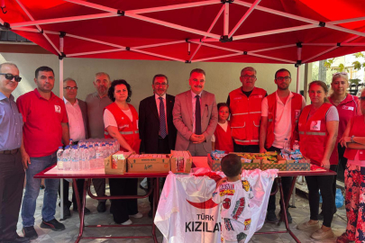 EDREMİT'TE YAZ KUR'AN KURSU ÖĞRENCİLERİ KAHVALTIDA BULUŞTU