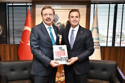 TOBB Başkanı Hisarcıklıoğlu’ndan Başkan Akın’a ziyaret