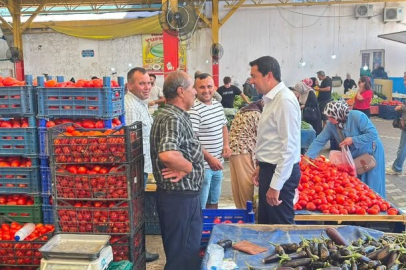 KAYMAKAM EVLİCE HAVRAN PAZARI’NDA VATANDAŞLARLA BULUŞTU