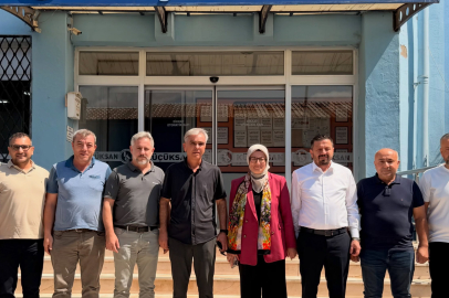 BELGİN UYGUR KÜÇÜKSAN ESNAFIYLA BULUŞTU