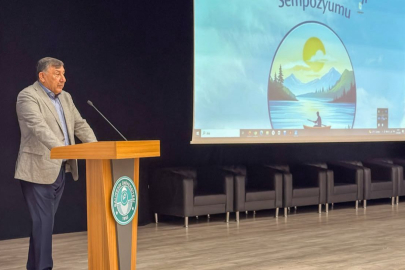 11. ULUSAL LİMNOLOJİ SEMPOZYUMU’NDA BAŞKAN ÇETİN’E PLAKET