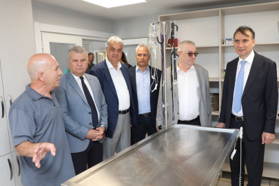 SOKAK HAYVANLARI MERKEZİNDE ÇALIŞMALAR YERİNDE İNCELENDİ