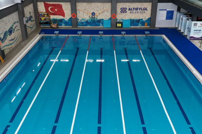 ALTIEYLÜL’DE HAVUZ VE SPOR ALANLARI KIŞ SEZONU ÖNCESİ YENİLENDİ