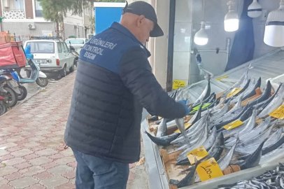 BALIKESİR’DE BALIK TEZGAHLARINA SIKI TAKİP