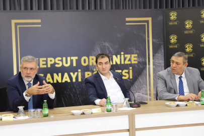 KEPSUT OSB’DE İLK TOPLANTI YAPILDI