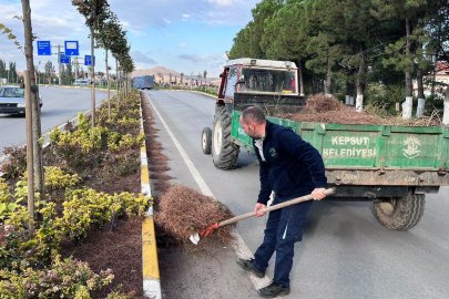 KEPSUT’TA HİZMETLER MAHALLE MAHALLE SÜRÜYOR