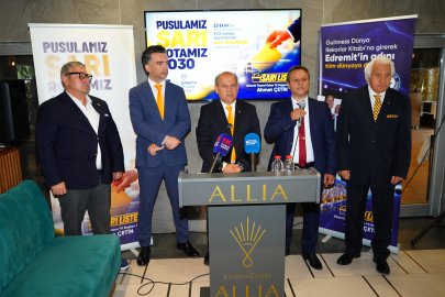 AHMET ÇETİN SARI LİSTE İLE YENİDEN ADAY!