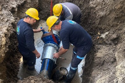 BASKİ, İVRİNDİ KORUCU’DA SU SORUNUNU ÇÖZMEK İÇİN SEFERBER OLDU